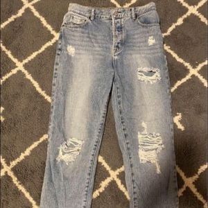 Pacsun high rise straight Jean size 27 worn once